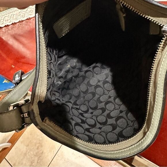 Coach Green Bleecker Mini Duffle - Picture 11 of 13